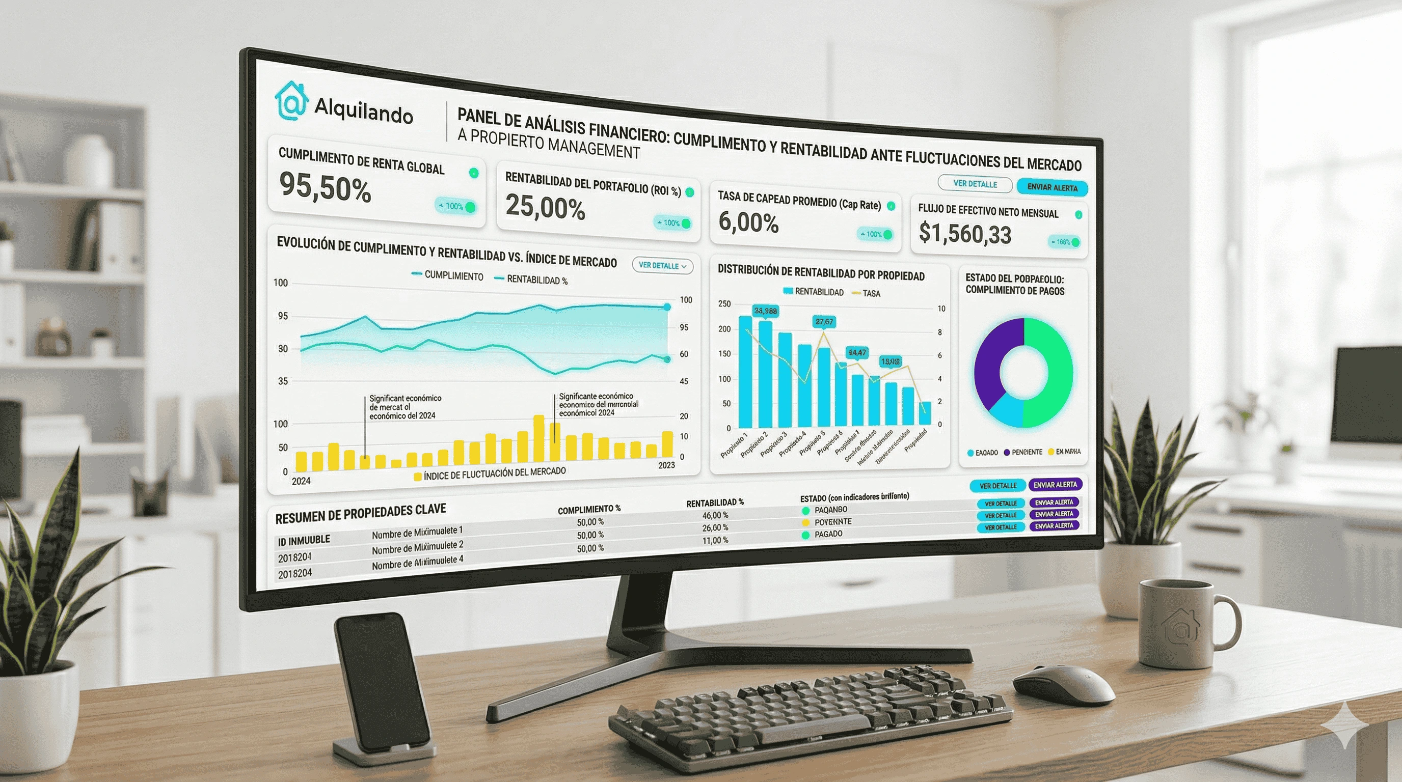 El reto del 10,9%: cómo estabilizar el cobro de alquileres frente a la fluctuación económica.